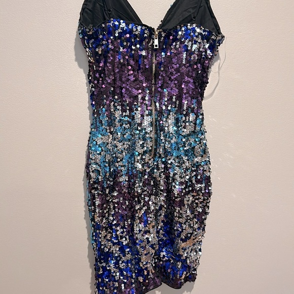 Fashion Nova Tania Sequin Dress Size M - Picture 7 of 11